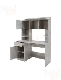 Стол компьютерный Котофей Цемент Светлый