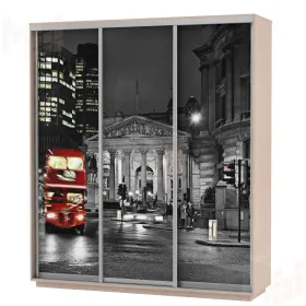 Шкаф-купе Экспресс Фото трио 2100 Лондон
