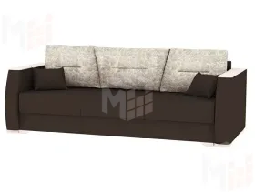  Диван еврокнижка Карлос Ньютон Дарк Браун/Софитель 3Д 2