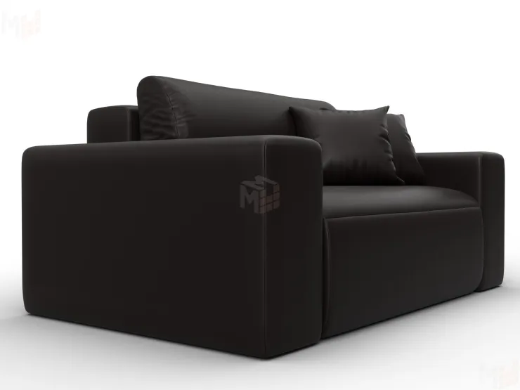 Кресло Лига-036 НПБ ( GRIFON 12 коричневый )