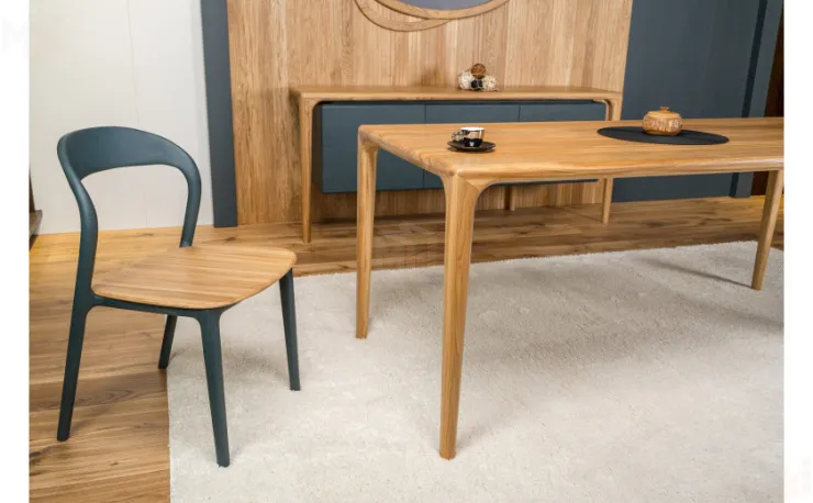 Стол деревянный из массива дуба Соул 180 Дуб натуральный