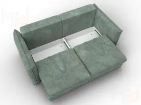Диван прямой Лига-100 НПБ ( BRUT 08 зеленый )