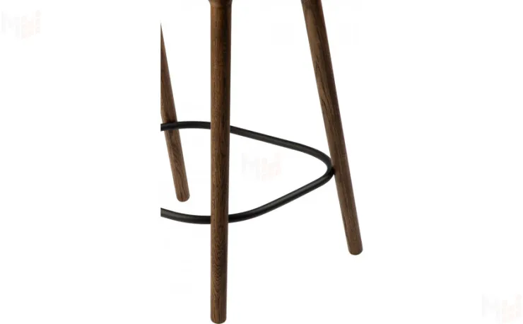 Стул полубарный деревянный из массива дуба Соул  Дуб темный