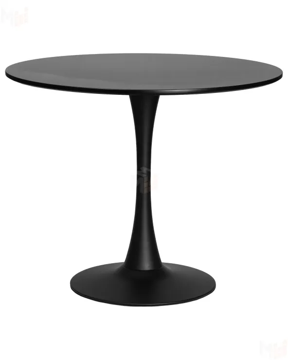 Стол обеденный MIA (черная столешница, черное основание)