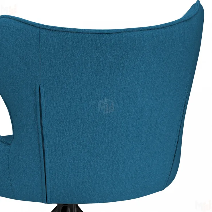 Стул на металлокаркасе поворотный TANTOS Синий / черный