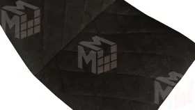 Стул Чили ромб СРП-052 Эмаль черный муар Лофт коричневый