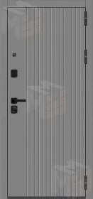 Входная металлическая дверь Тайга-9.2 Антик Серебряный 