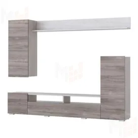 Гостиная МИЯ Ясень Анкор Светлый - Дуб Клабхаус серый