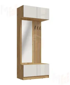 Прихожая Роджина-3 (белый глянец)