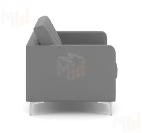 Трёхместный офисный диван CHAIRMAN АКТИВ серый