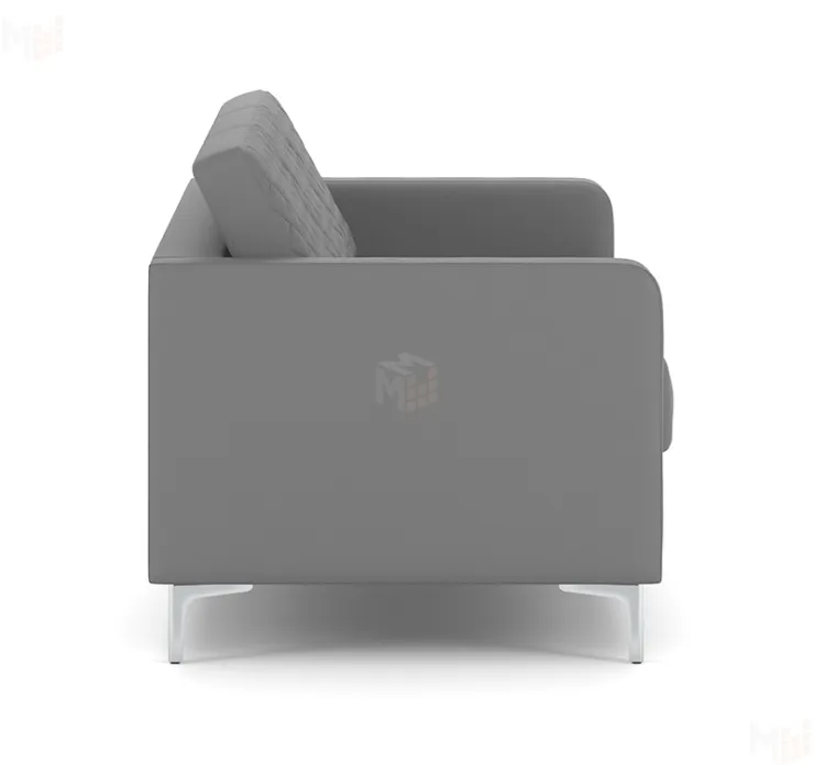 Трёхместный офисный диван CHAIRMAN АКТИВ серый