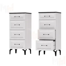 Комод К-4 Шарм  Ясень Анкор Светлый