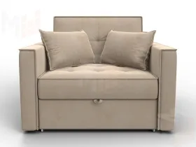 Кресло-кровать Лига-104 (80) ( SEVEN 729 бежевый )