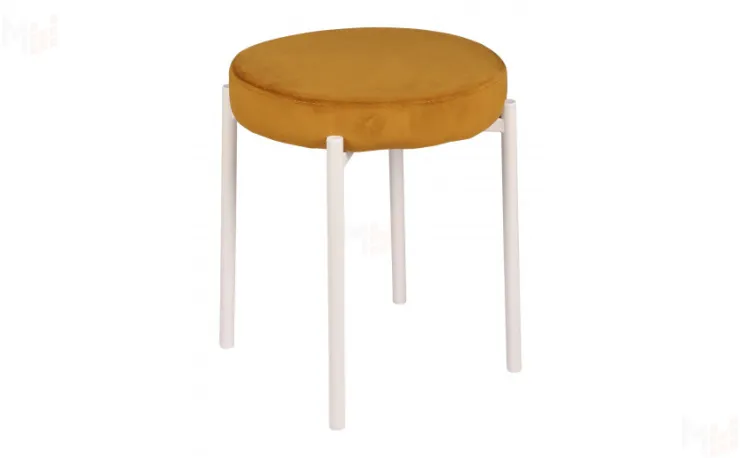 Табурет Кен Confetti chai tea/белый