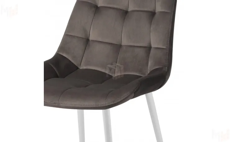 Полубарный стул Эйден Confetti stone/белый