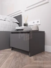 Тумба прикроватная Мори ТПМ 400.1 графит