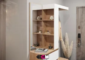 Прихожая Хелен Дуб крафт золотой/Белый