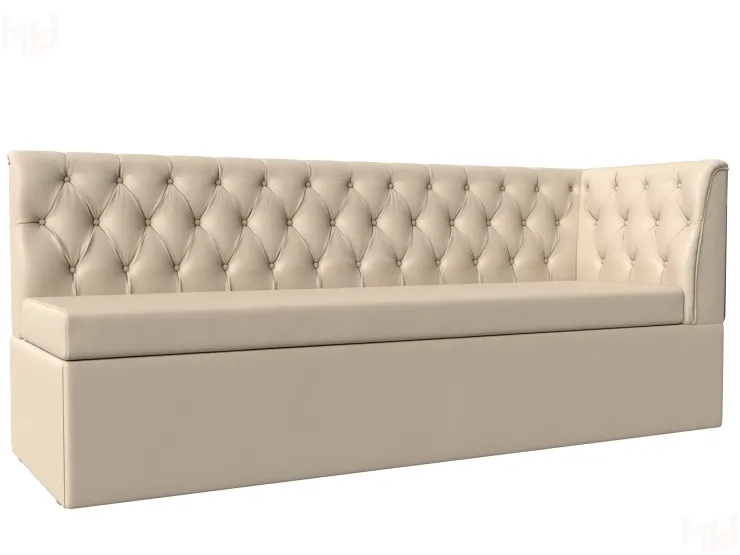 Диван кухонный прямой Маркиз с углом справа