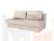 Диван еврокнижка Токио мини бежевый