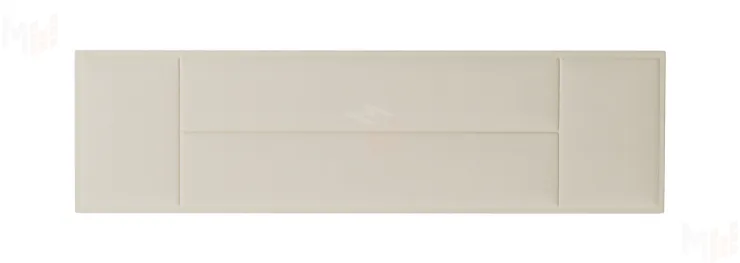 Кровать КР-1600 Беатрис с ПМ дуб Сонома-Белый глянец