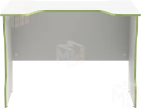 Стол компьютерный игровой ВАРДИГ K2 (белый/лайм)