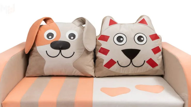 Детский диван Кот и Пес