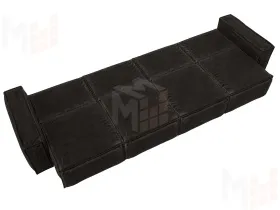 Диван прямой Лига-081 НПБ МегаЛонг ( BRUT 17 коричневый )