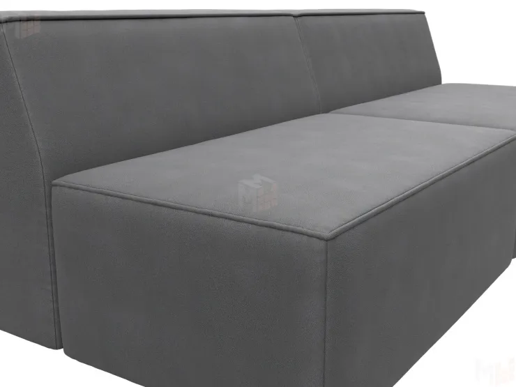 Диван прямой модульный Монс ( JOLY 13 серый )