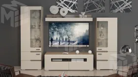 Набор мебели Фьюжн №1 - ГН-260.001 Бежевый, Дуб Сонома трюфель