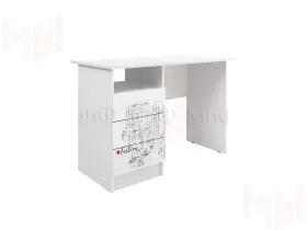 Стол письменный Вега New Girl (белый)
