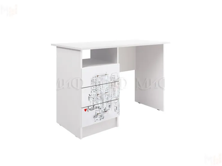 Стол письменный Вега New Girl (белый)