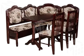 Кухонный уголок Трапеза Сатурн со стульями