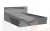 Кровать Челси 1,6 графит