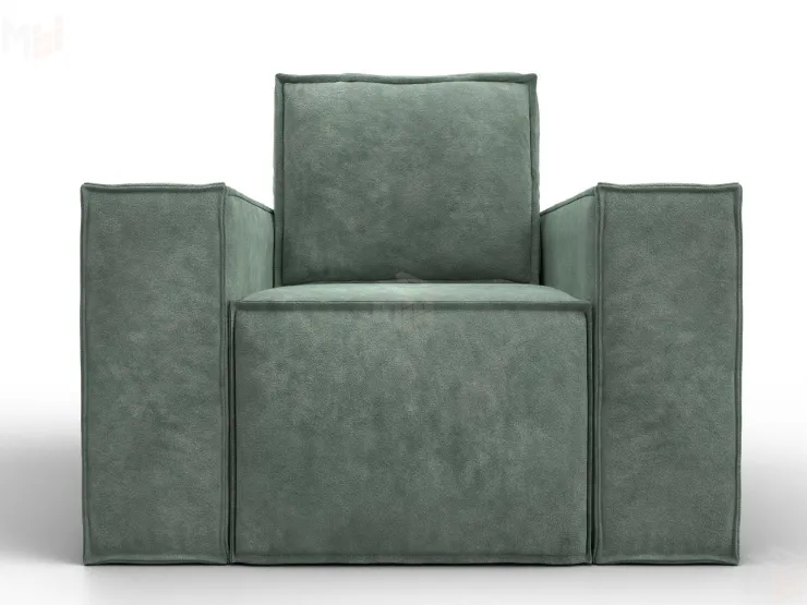 Кресло Лига-081 НПБ ( BRUT 08 зеленый )