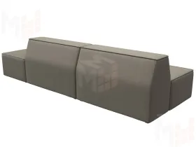 Диван прямой модульный Монс Модерн правый ( GRIFON 04 бежевый )