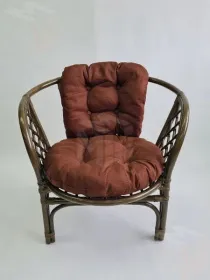 Подушка на кресло «Багама» коричневая