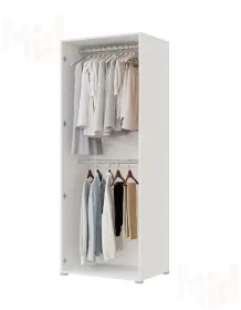 Шкаф Бостон 2-х створчатый 1000 (белый)