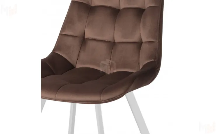 Стул поворотный Эйден М Confetti coffee/белый