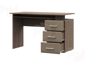 Стол компьютерный Симба шимо темный - кофе с молоком