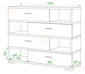 Стеллаж СБ-40-4