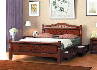 Кровать из массива: преимущества и недостатки Кровать из массива: преимущества и недостатки