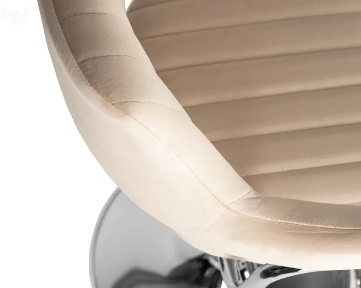 Стул барный DOBRIN CHARLY (бежевый велюр (MJ9-10))