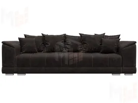 Диван прямой НордСтар НПБ ( BRUT 17 коричневый )