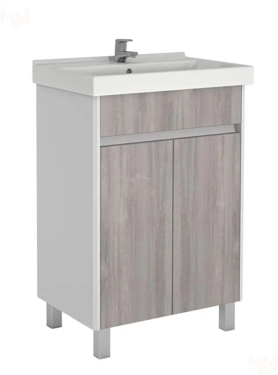 Тумба под умывальник "Fest 60" Uno без ящика Домино