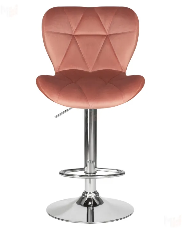 Стул барный DOBRIN BARNY (пудрово-розовый велюр (MJ9-32))