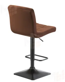 Стул барный DOBRIN DOMINIC (шоколадный велюр (MJ9-111))