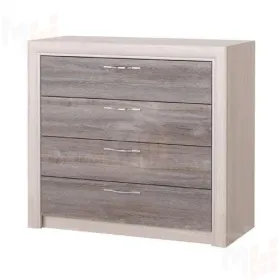 Комод ОКТАВА 4Я (дуб клабхаус серый)