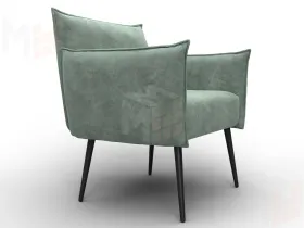 Кресло Лига-083 ( велюр BRUT 08 зеленый )