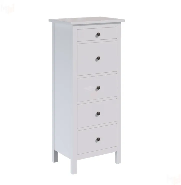 Комод Кымор 5 ящиков белый