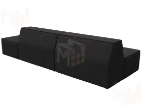 Диван прямой модульный Монс Модерн правый ( JOLY 08 коричневый )